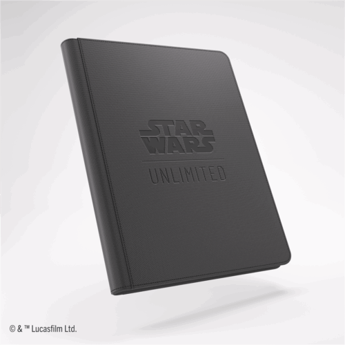 Black - Zip-Up Album 18 pocket - Star Wars Unlimited Binder