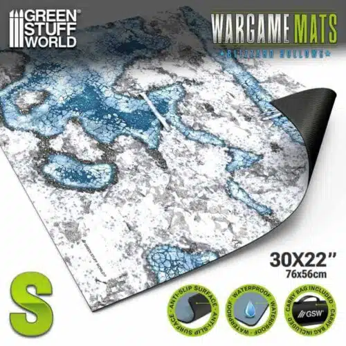 Blizzard Hollows - Battlemat 22x32" (56x76cm)