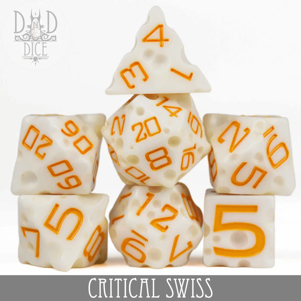 Critical Swiss - Dice set - 7 stuks