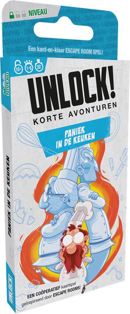 Paniek in de Keuken - Unlock! Korte Avonturen