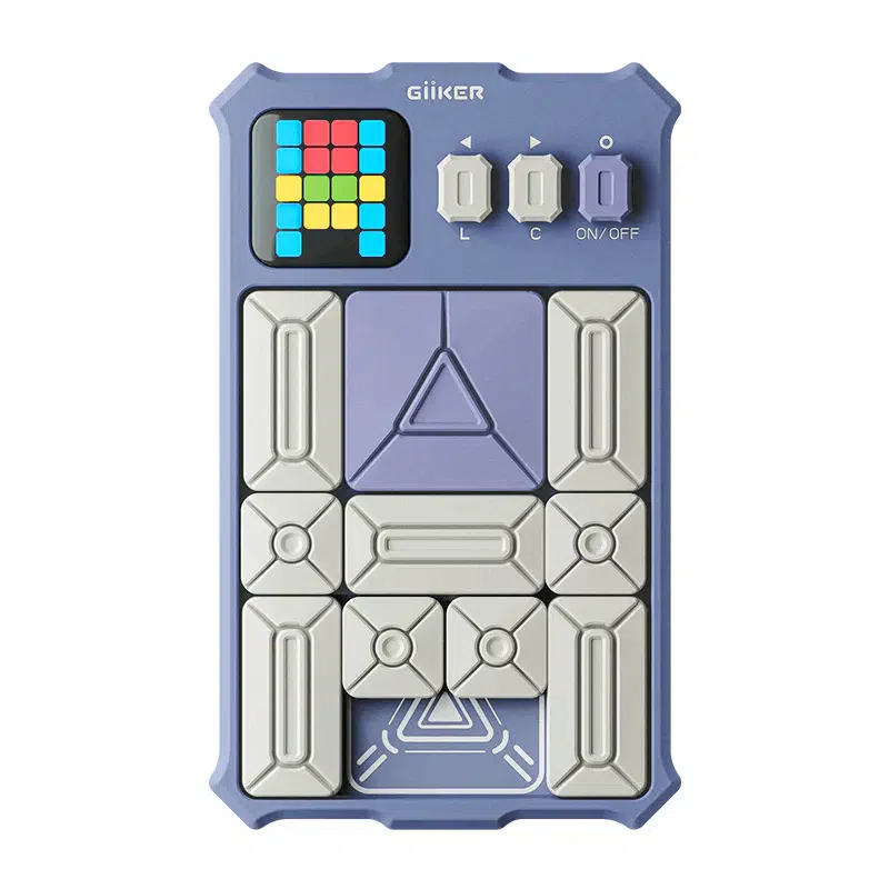 Super Slide Puzzle Game - Blauw