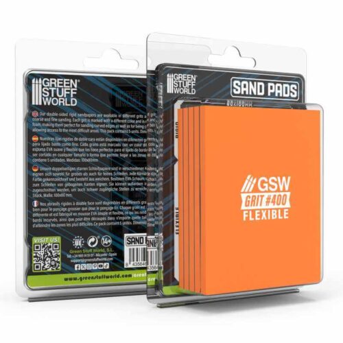 400 Grit - Flexible Sanding Pads