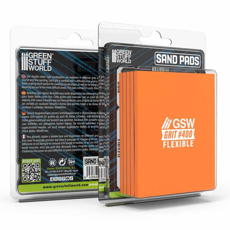 400 Grit - Flexible Sanding Pads