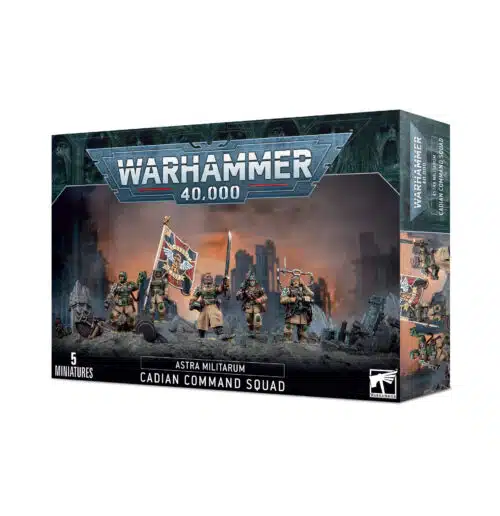 Cadian Command Squad - Astra Militarum