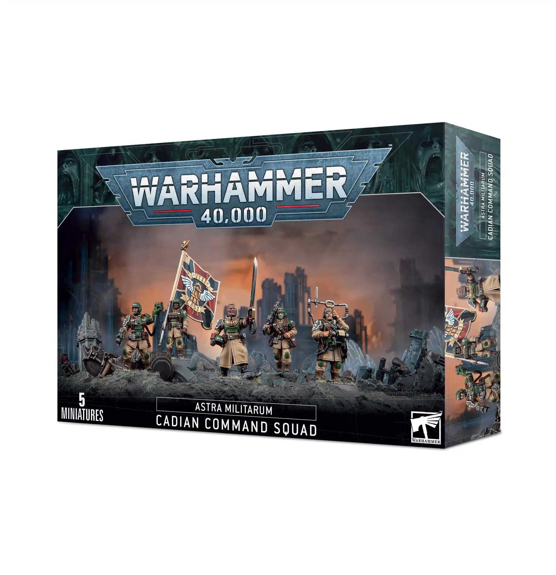 Cadian Command Squad - Astra Militarum