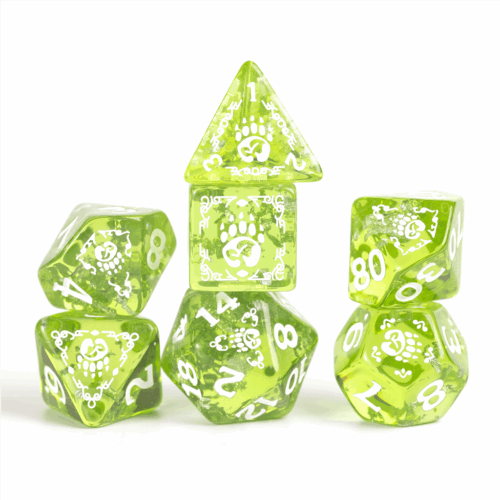 Druid Green - D&D Adventure Dice set - 16 stuks
