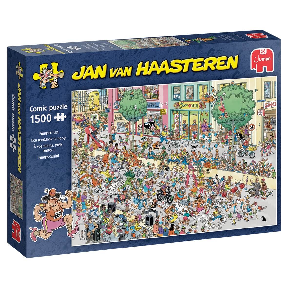 Een Naaldhak te Hoog - Jan van Haasteren - 1500 stukken puzzel