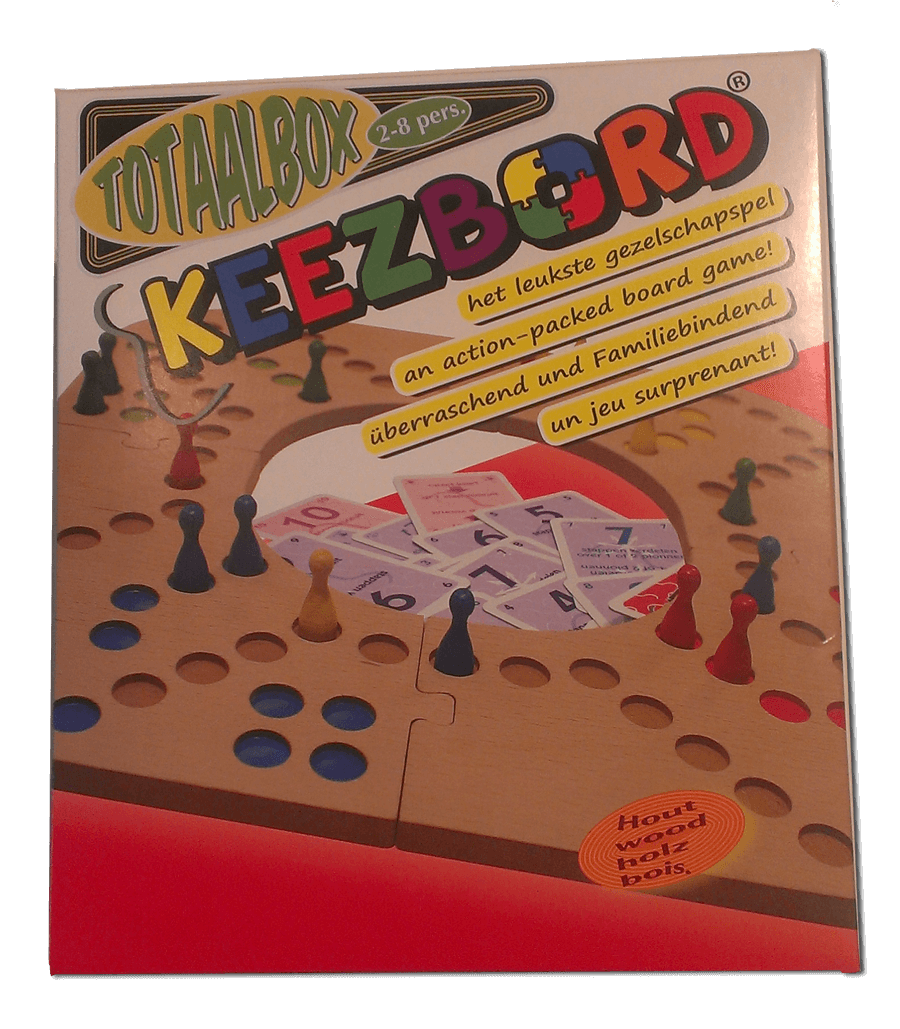Keezbord Totaalbox Hout 2-8 Personen