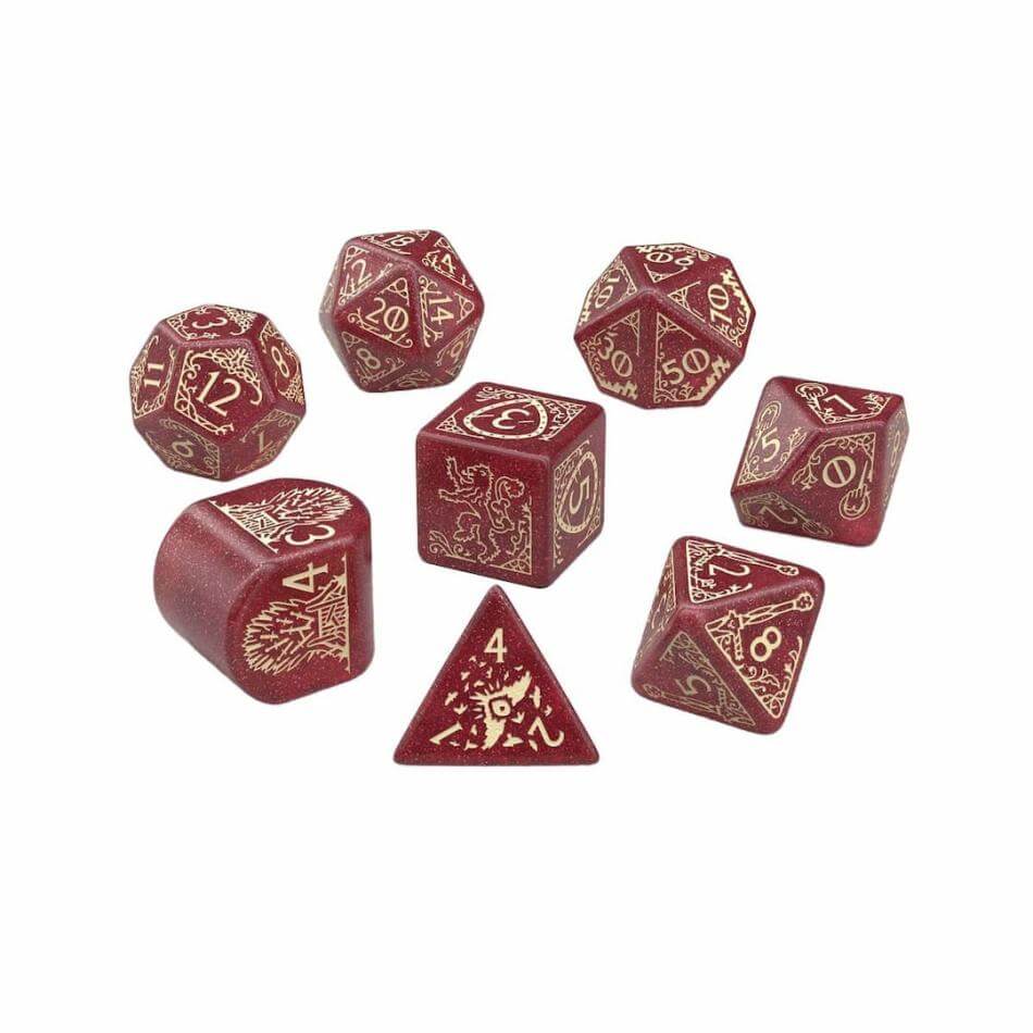 Lannister - Game of Thrones Dice Set