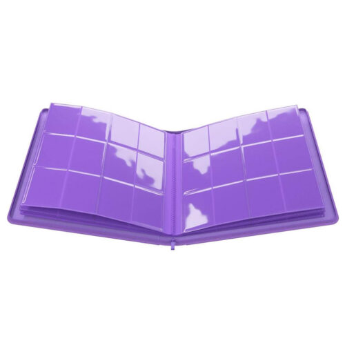 Purple - 24-Pocket Zip-Up Album