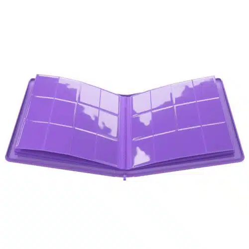 Purple - 24-Pocket Zip-Up Album