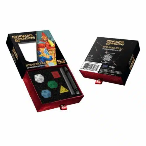 Retro Holmes Replica - D&D 50th Anniversary Dice Set - 5 stuks