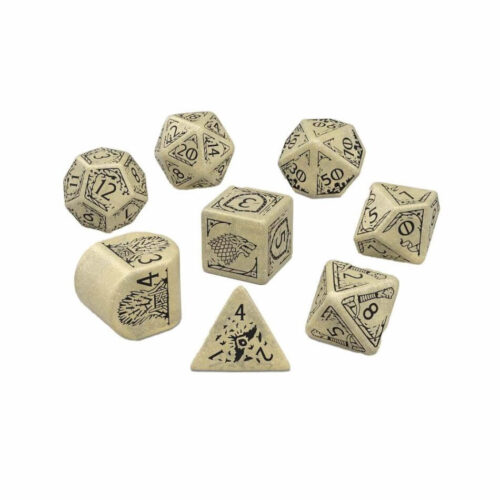 Stark - Game of Thrones Dice Set