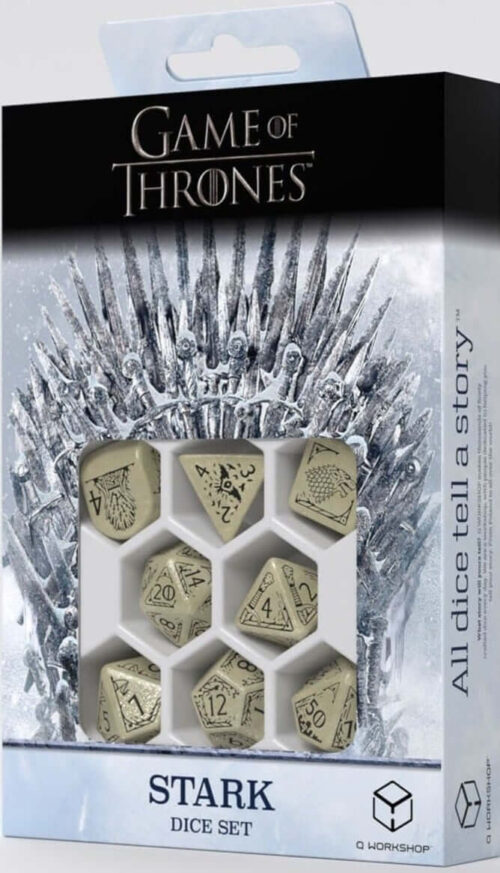 Stark - Game of Thrones Dice Set