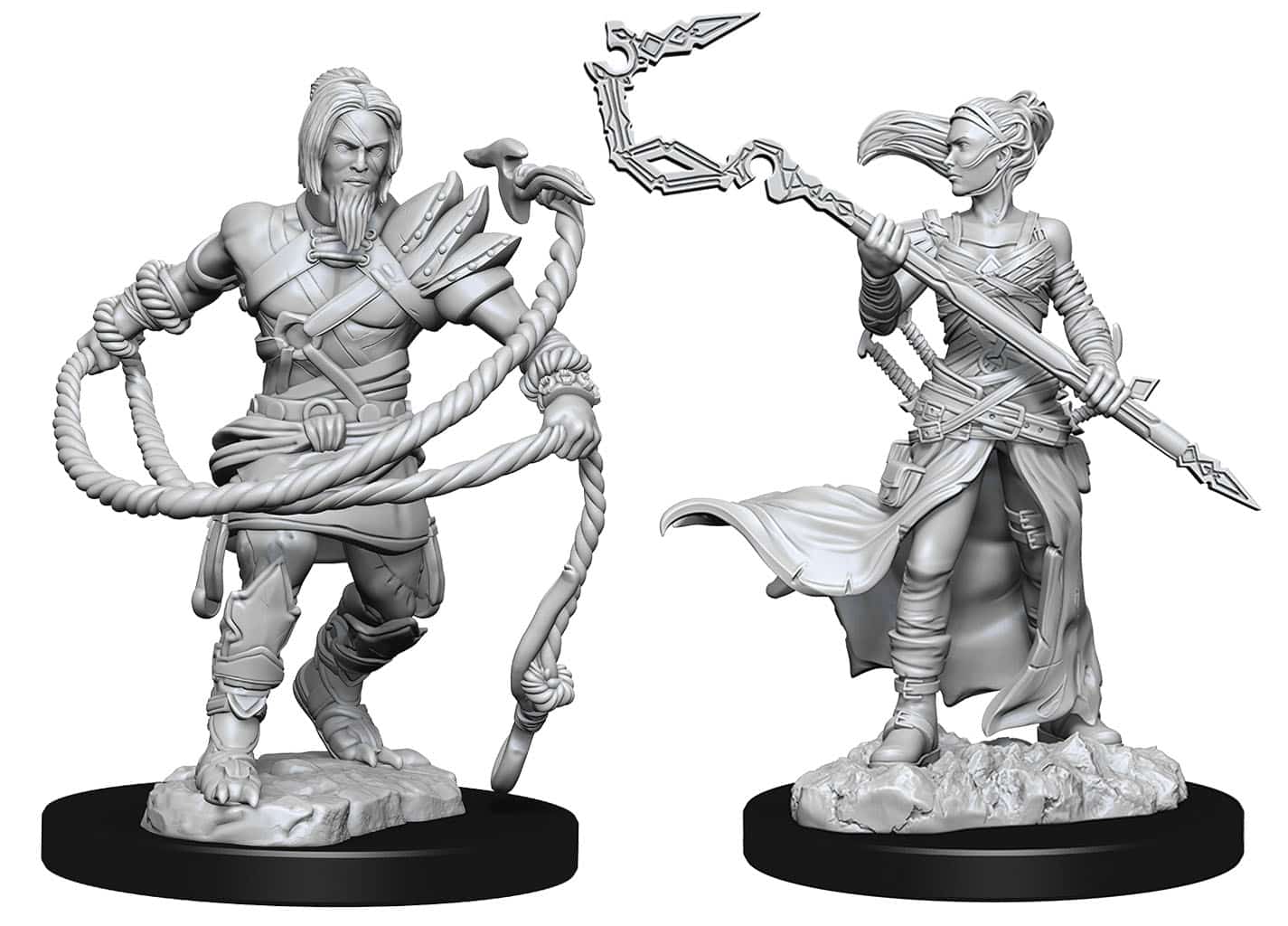 Stoneforge Mystic & Kor Hookmaster - MTG Unpainted Miniatures
