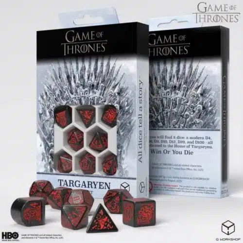 Targaryen - Game of Thrones Dice Set