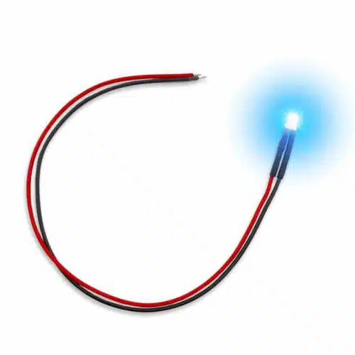 10x Flickering Lights - Blue