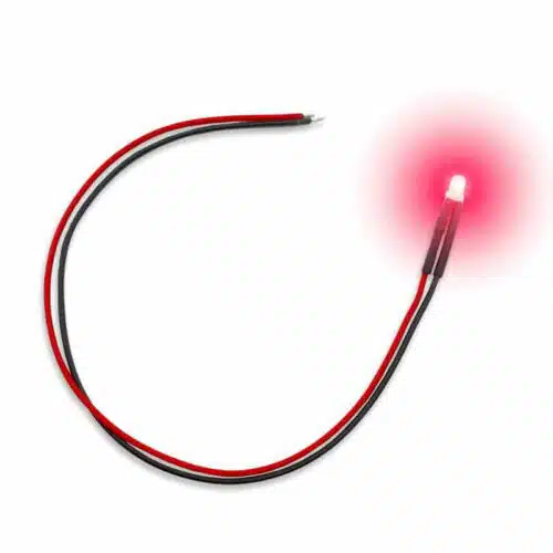 10x Flickering Lights - Red