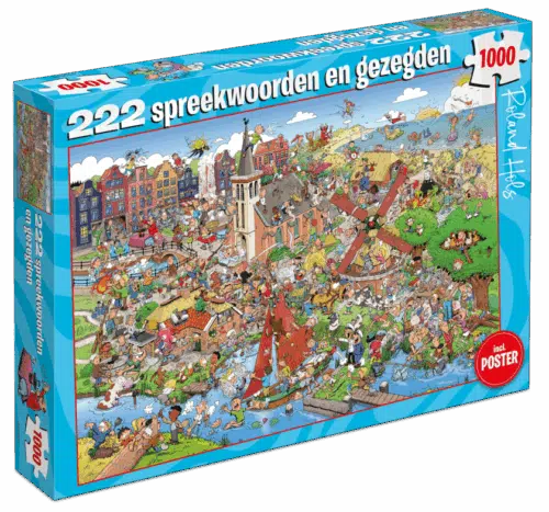 222 Spreekwoorden en Gezegden - 1000 stukken puzzel