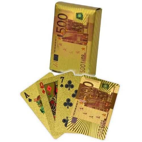 500 Euro Goud - Speelkaarten