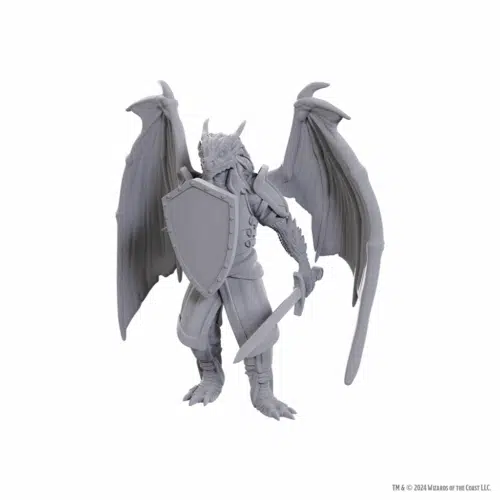 Dragonborn of Bahamut - Unpainted D&D Miniatures