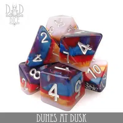 Dunes at Dusk - Dice set - 7 stuks