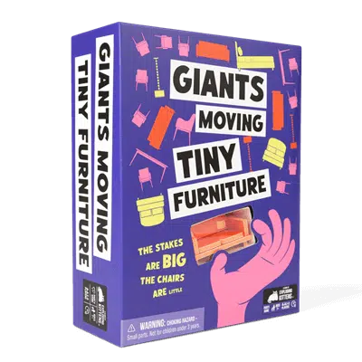 Giants Moving Tiny Furniture