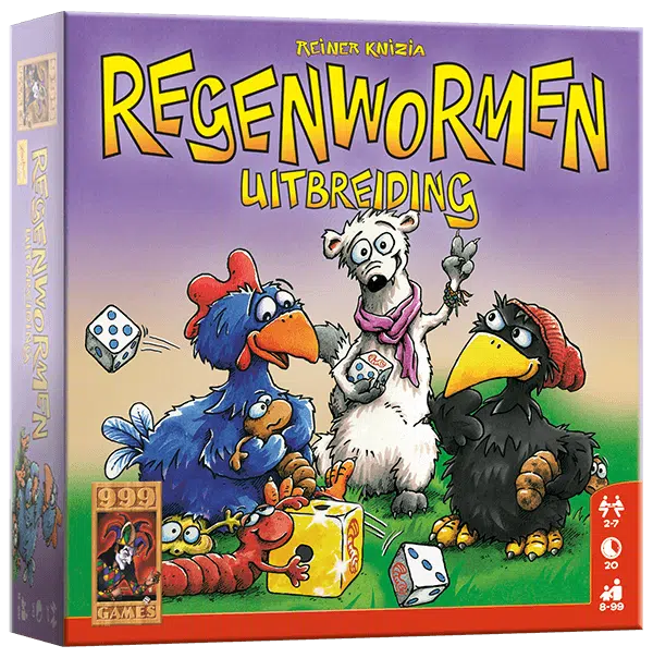 Regenwormen Uitbreiding
