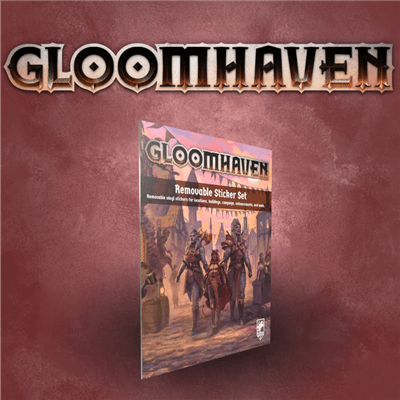 Removable Sticker Set - Gloomhaven - 2nd edition
