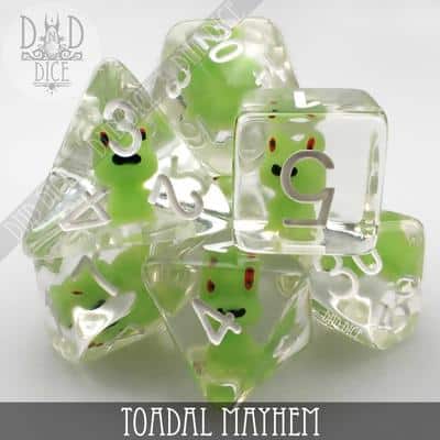 Toadal Mayhem - Dice set - 7 stuks