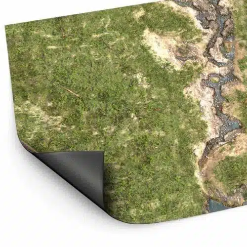 Wargame Mat - 180x120 cm - Duskriver Meadows