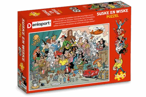 80 jaar Suske en Wiske - 1000 stukken puzzel