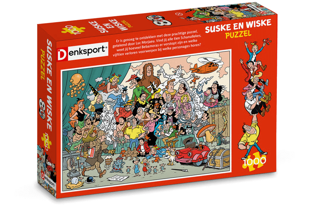 80 jaar Suske en Wiske - 1000 stukken puzzel