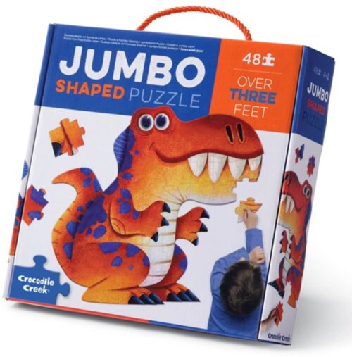 Dinosaurus - Jumbo Shaped Floor Puzzle - 48 stukken