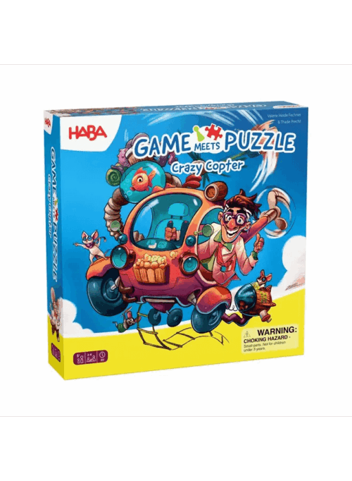 Game Meets Puzzle: Crazy Copter