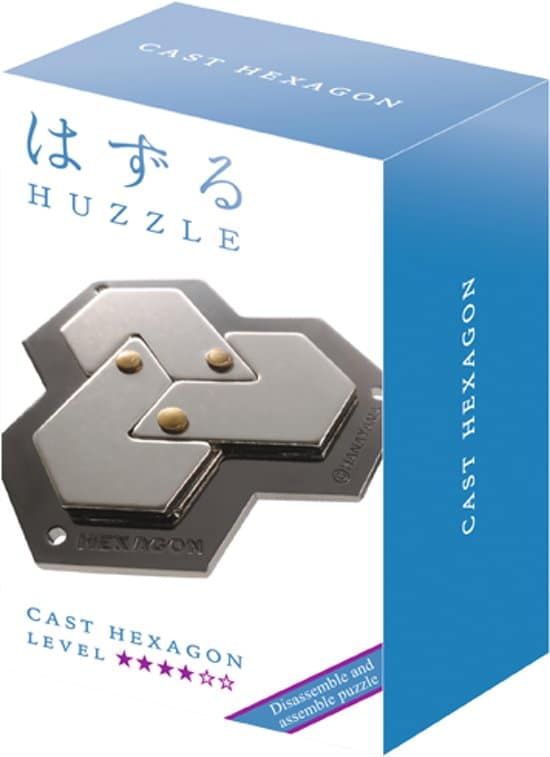 Huzzle Cast Puzzle - Hexagon (4)