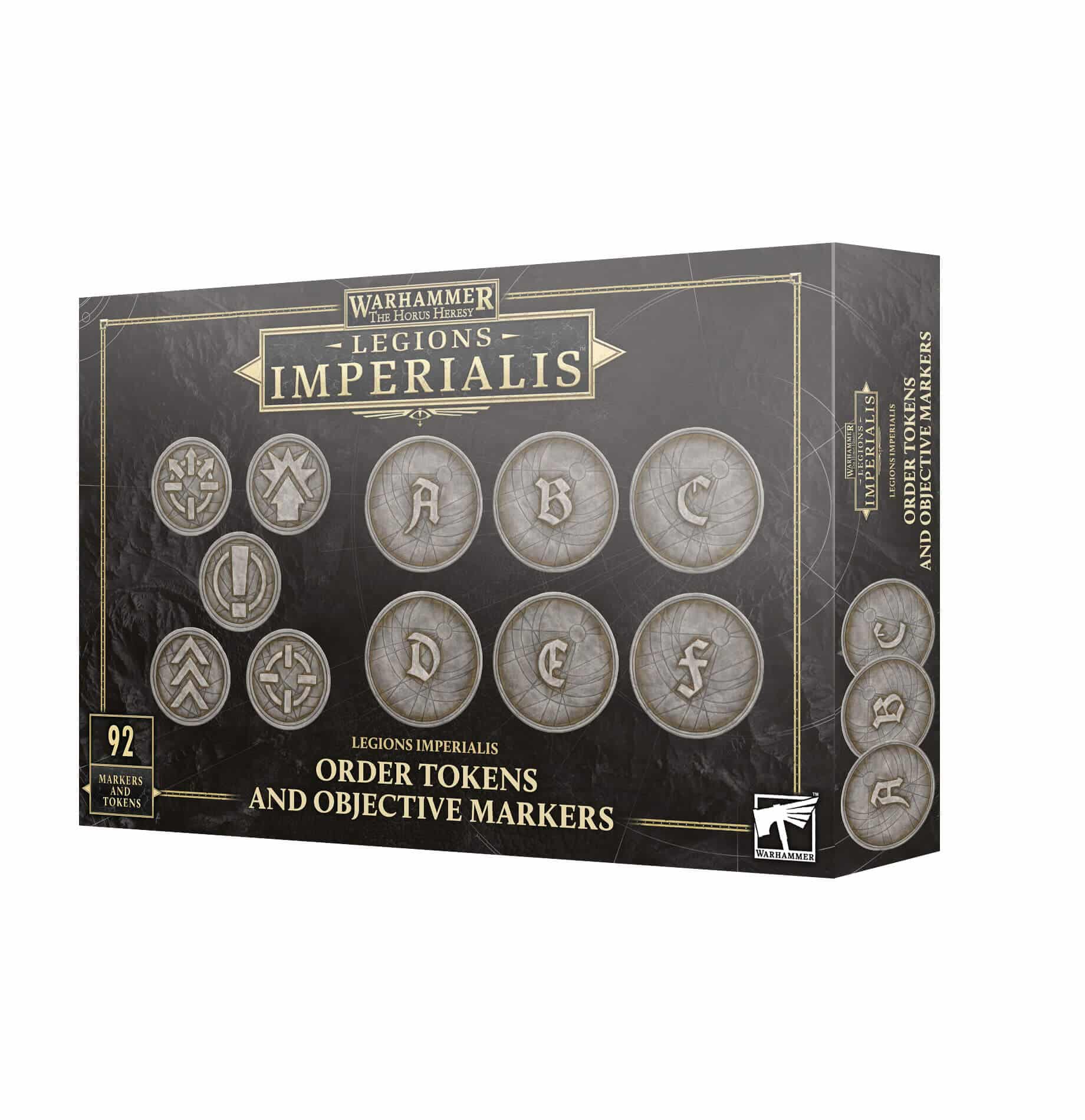 Order Tokens and Objective Markers - Legions Imperialis