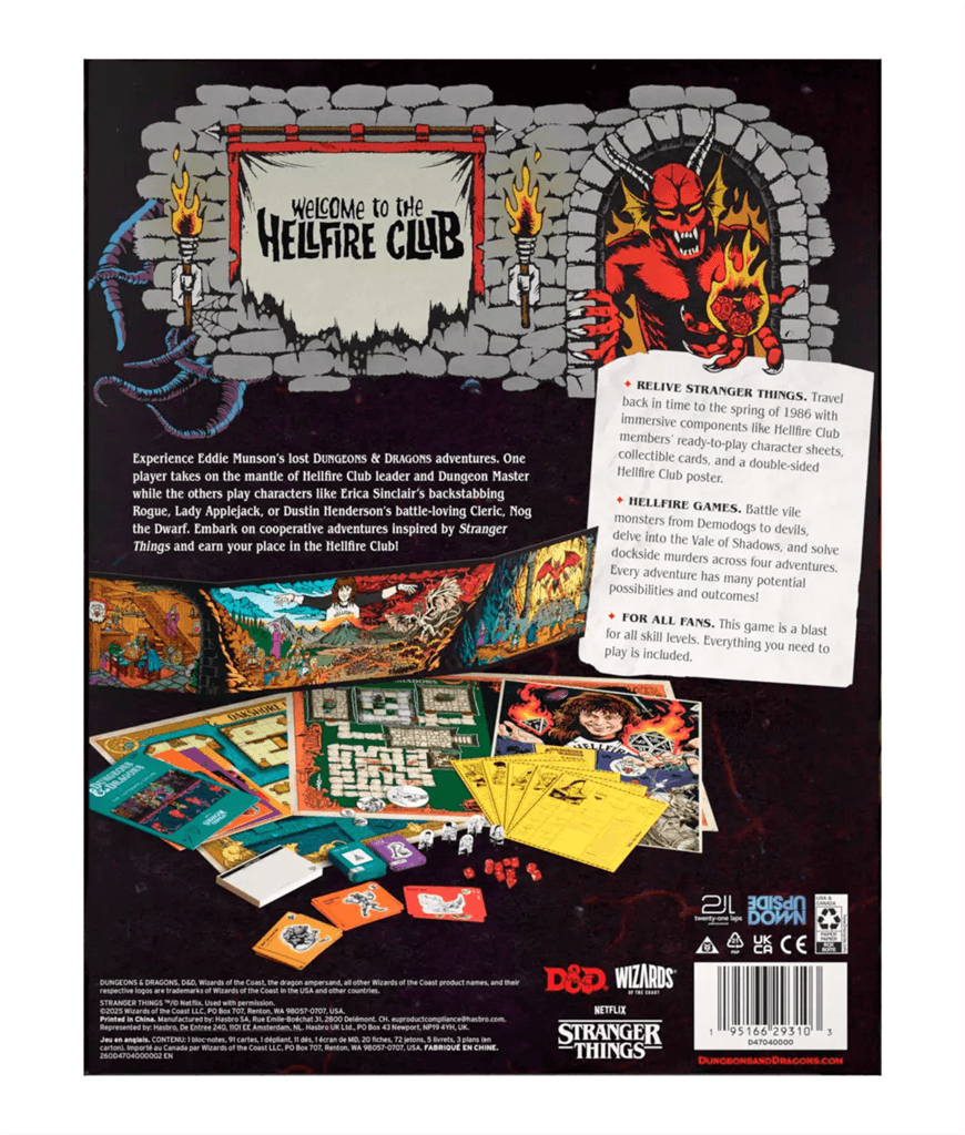 Welcome to the Hellfire Club - Stranger Things - Dungeons & Dragons
