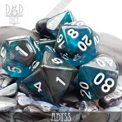 Abyss - Dice set - 7 stuks