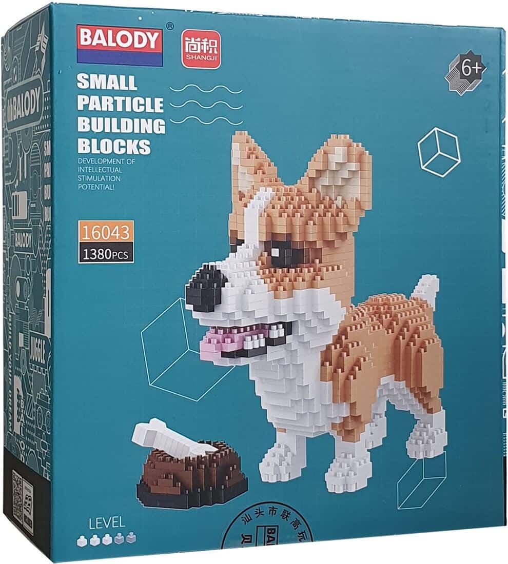 Corgi - NanoBlocks - 1380 stukjes