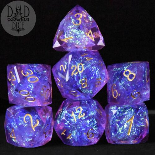 Crown Jewels: Imperial - Handmade Dice set - 7 stuks