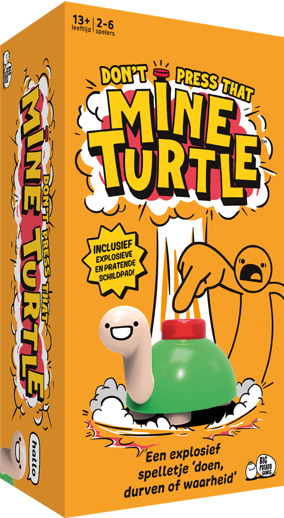 Don't Press That Mine Turtle