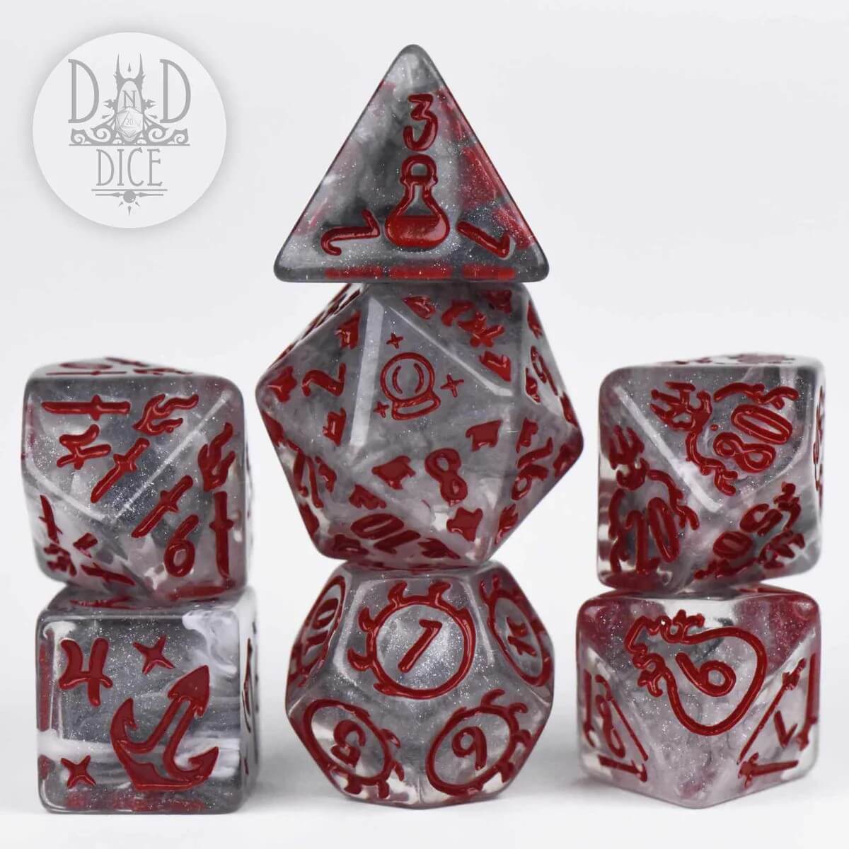 Enchanted Items - Dice set - 7 stuks