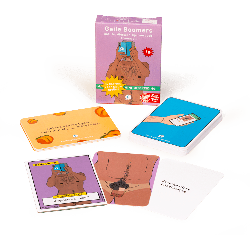 Geile Boomers - Dat Hep Gestaan Op Feesboek Uitbreiding