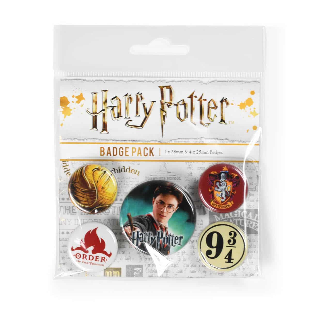 Gryffindor - Badge Button Pack - Harry Potter