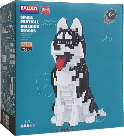 Husky (klein) - NanoBlocks - 753 stukjes