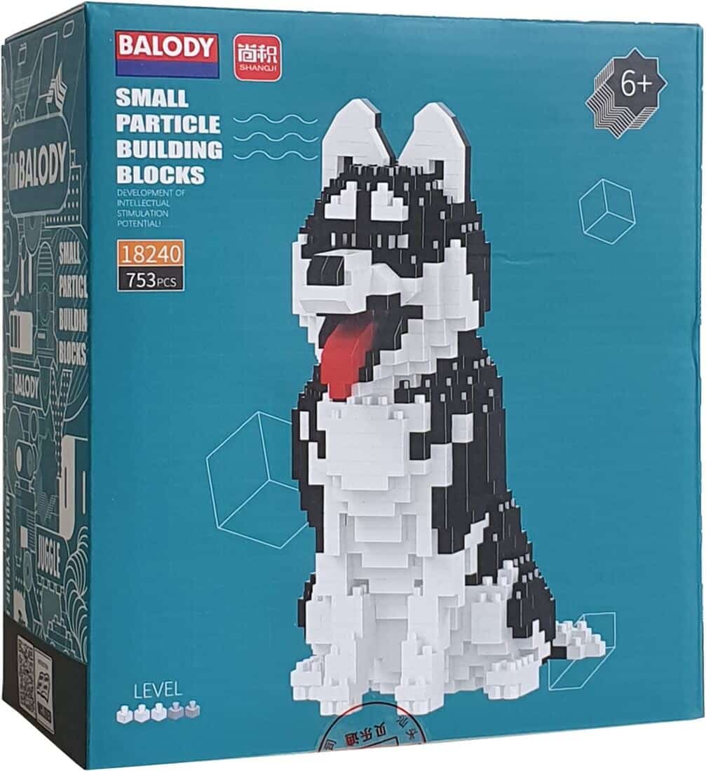 Husky (klein) - NanoBlocks - 753 stukjes
