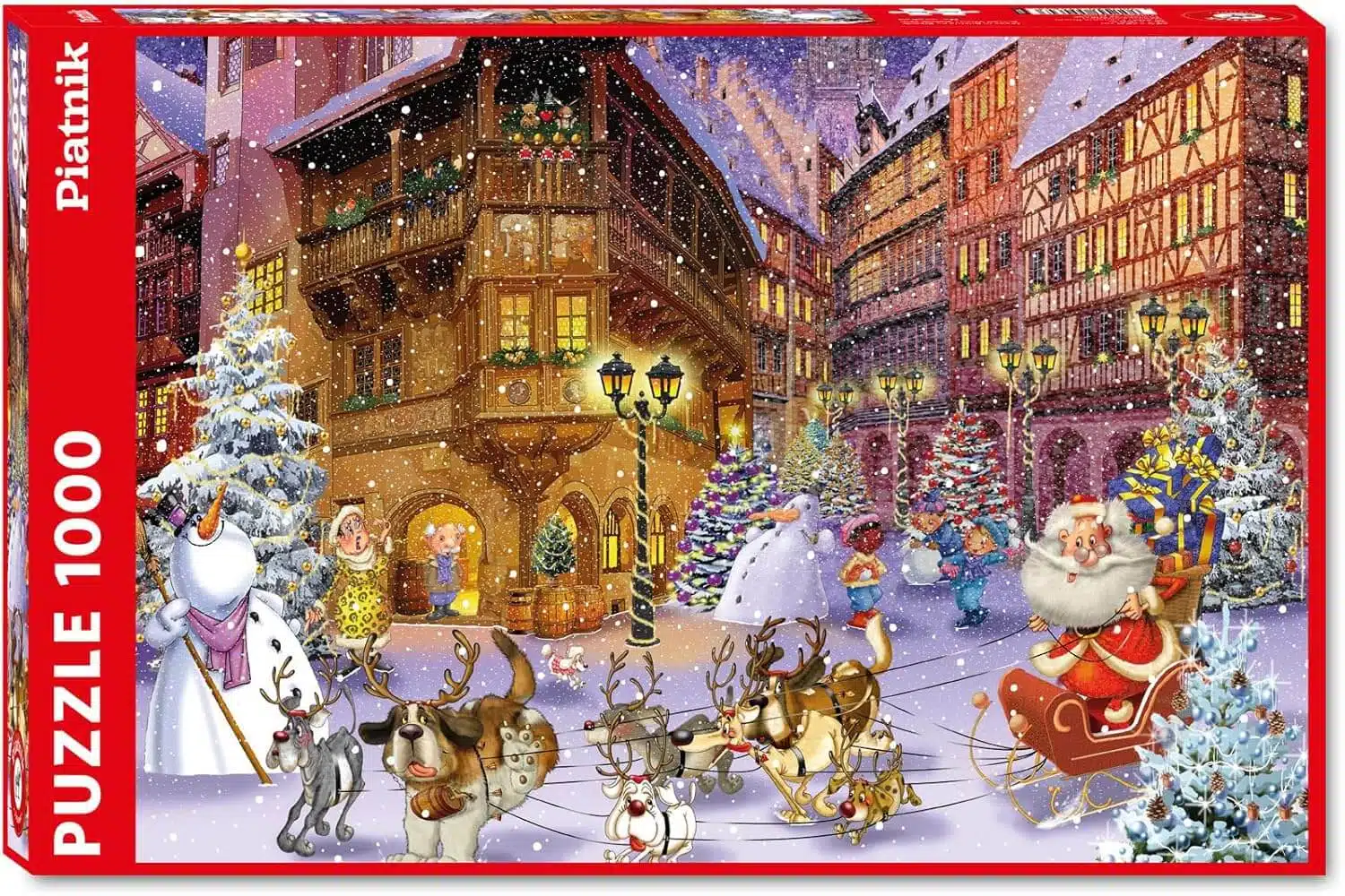 Kerstdorp - 1000 stukken Puzzel