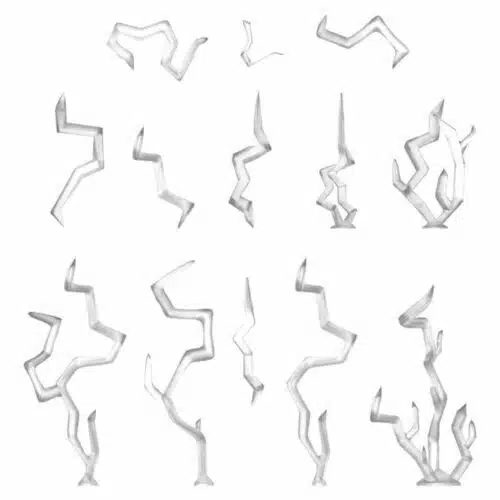Lightning Spells x26 - Unpainted Miniatures