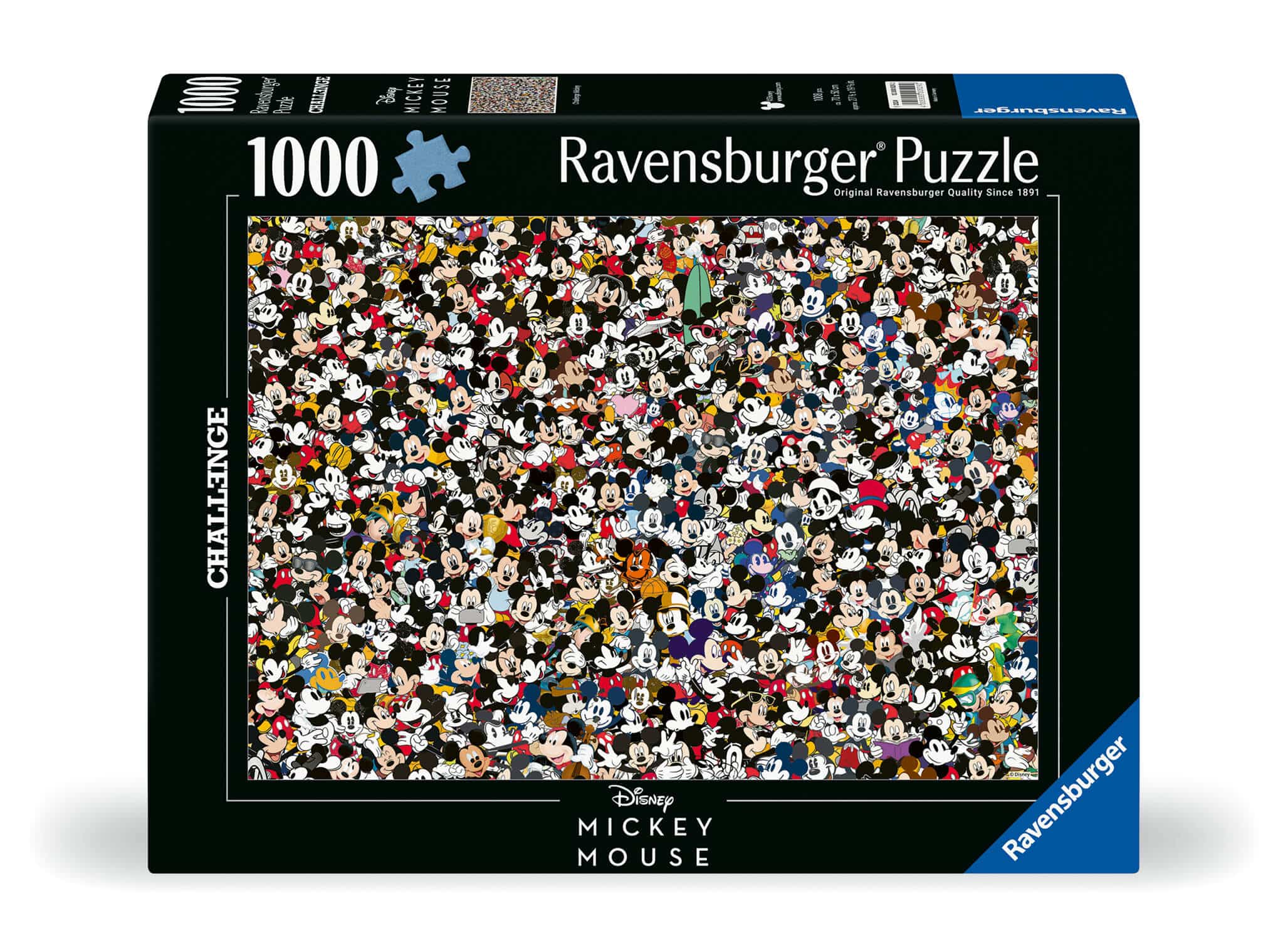 Mickey Mouse Challenge - 1000 stukken Puzzel